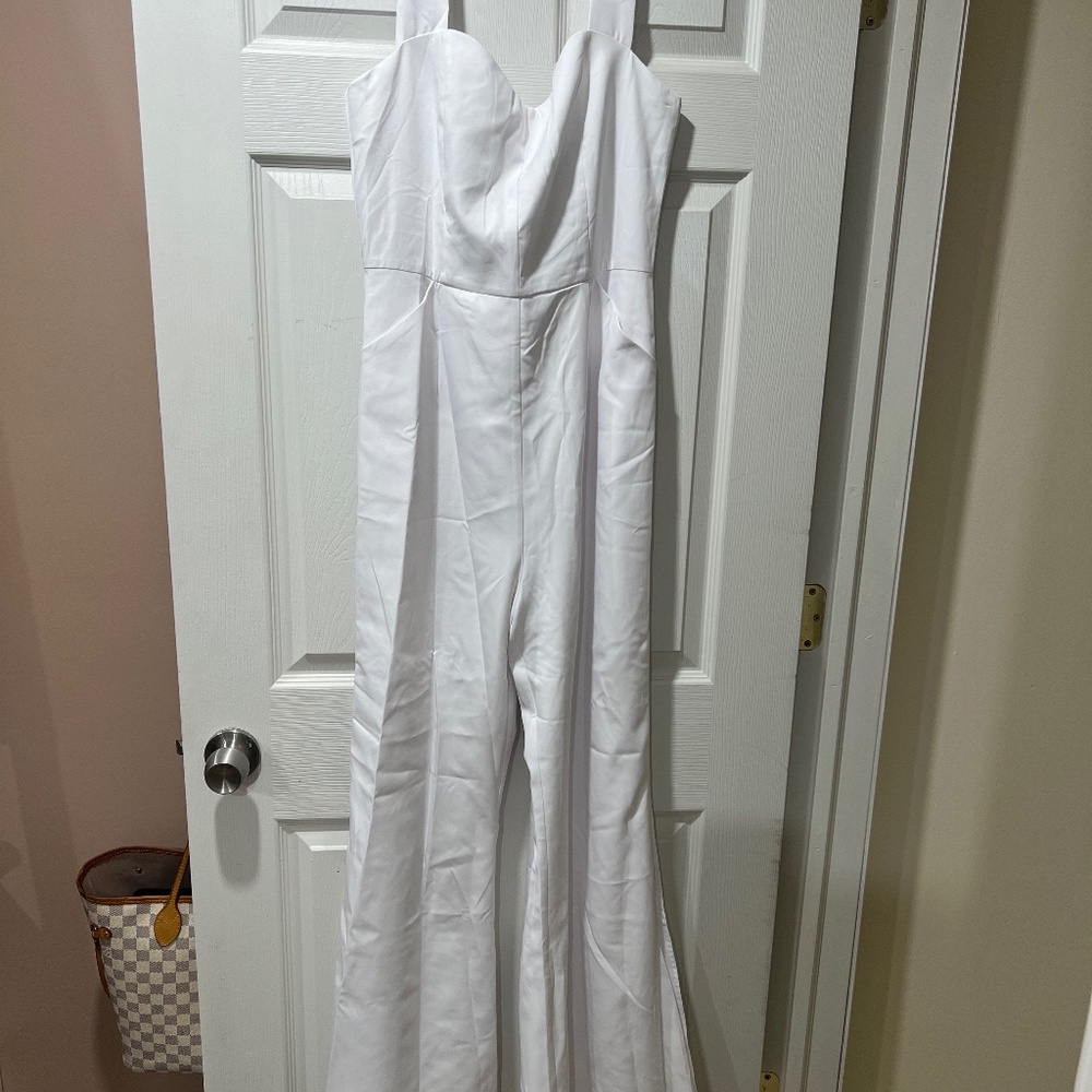 White jumpsuit